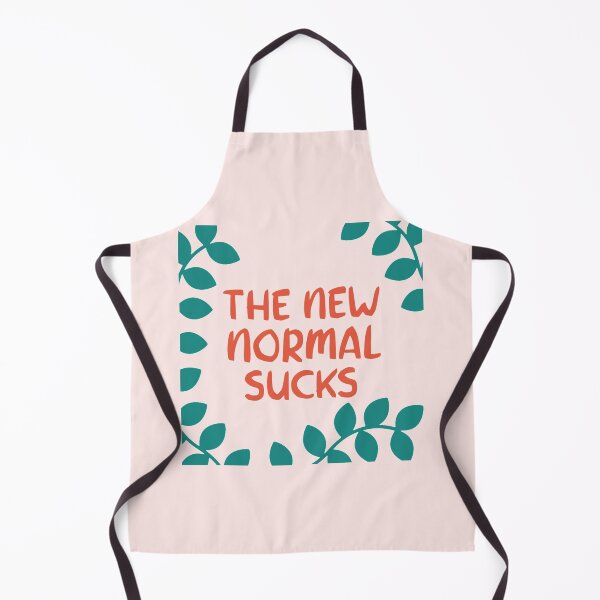 Item preview, The new normal sucks designed and sold by Giovanni's  Brown Quotes.