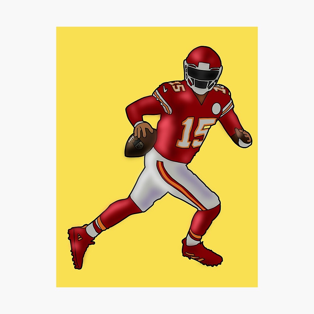 Pat Mahomes Jersey (front & back) - Pat Mahomes Jersey - Posters and Art  Prints