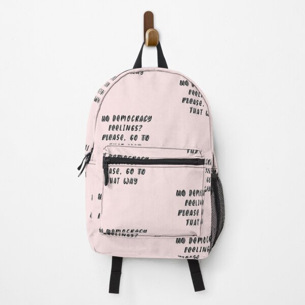 Item preview, *No democracy feelings? Please, go to that way* designed and sold by ITALY-Roselli-.