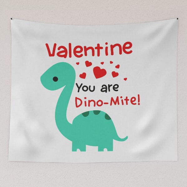 Item preview, You Are Dino-mite! Funny Cute Brontosaurus Dinosaur Valentines Day Pun Gifts designed and sold by MiscelChr.