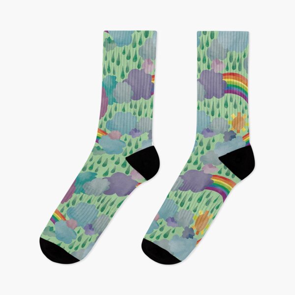Item preview, Watercolor Rainbows designed and sold by ScribbledToad.