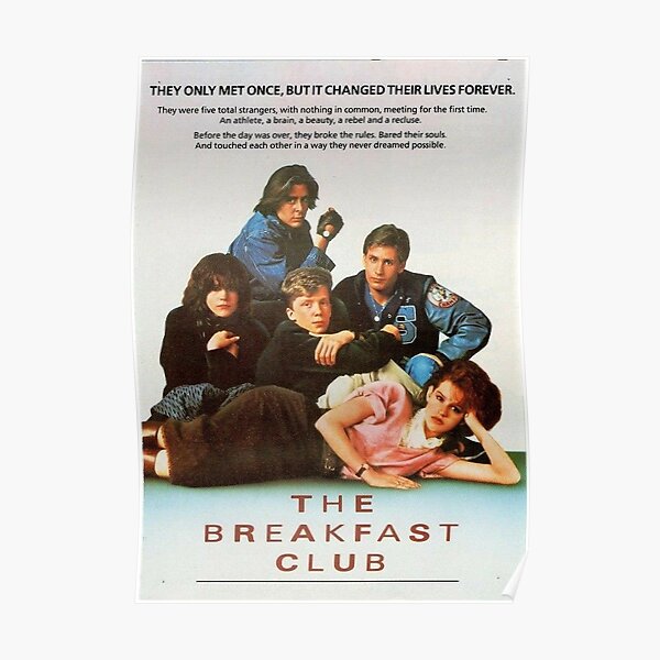The Breakfast Club Poster
