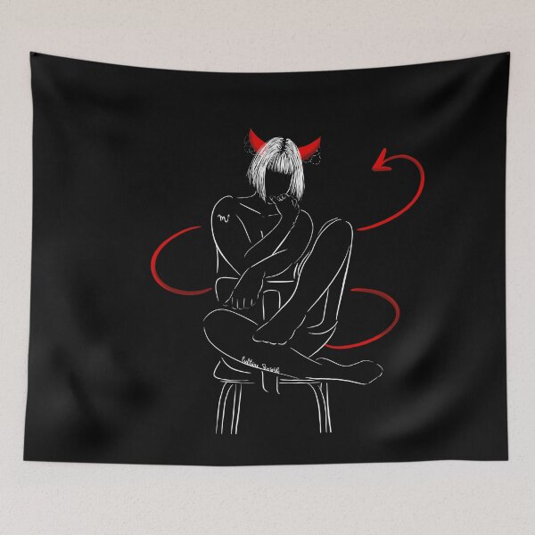 Item preview, scorpion devil designed and sold by Culturesensible.