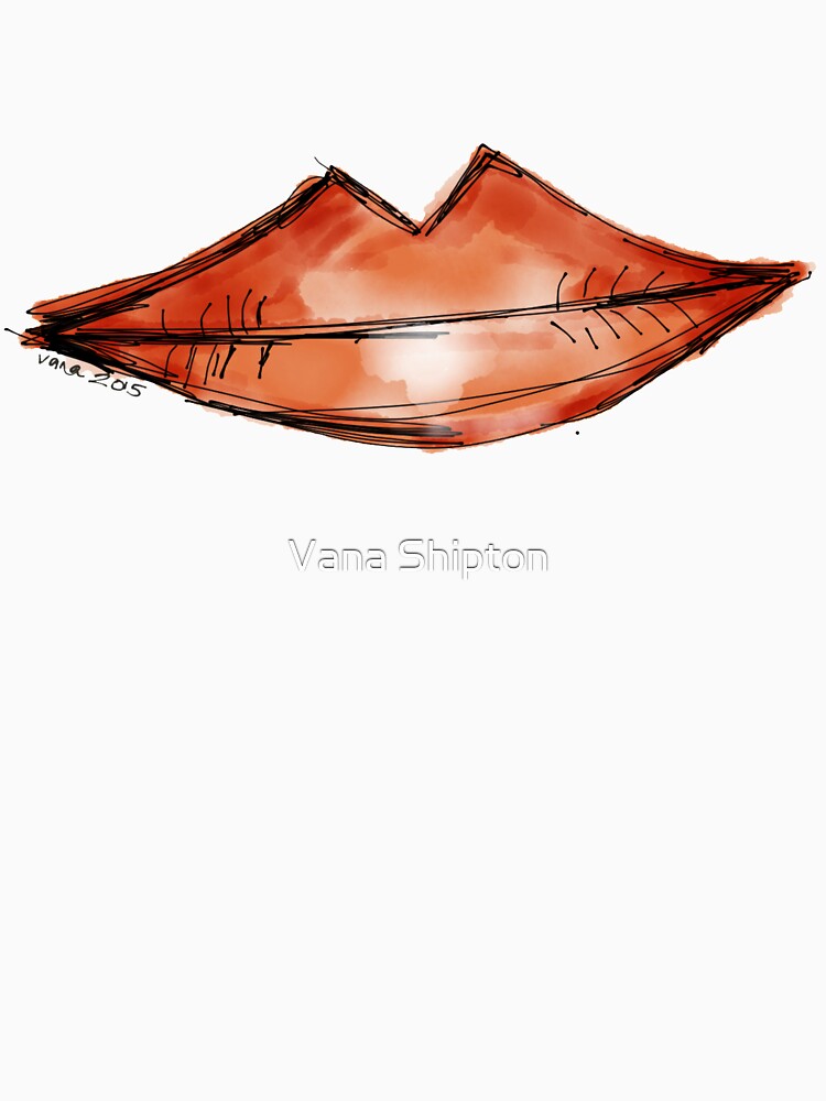 "juicy lips" Tshirt by vshipton Redbubble