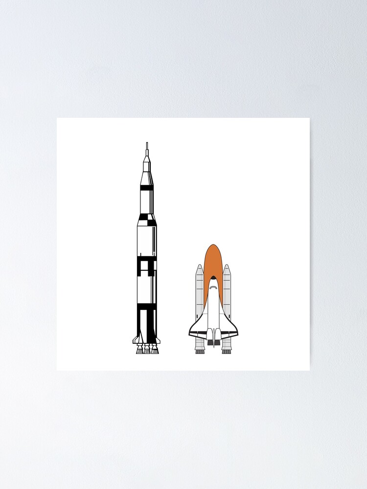 Wall Art Print Space Launch Rocket in Sky, Gifts & Merchandise