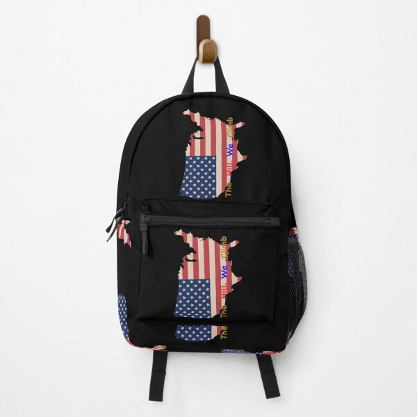 Item preview, The Hill We Climb Distressed American Flag T-Shirt T-Shirt designed and sold by Dibes94.