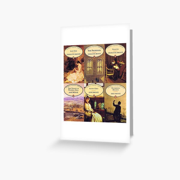 Item preview, Books of the Brönte sisters designed and sold by arkitekta.