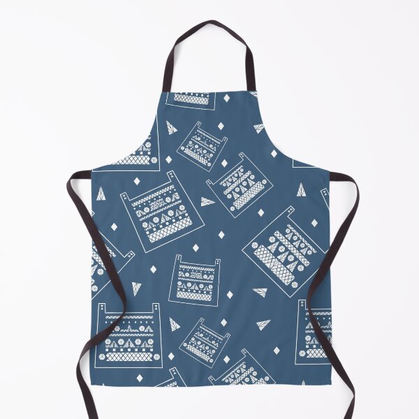 Item preview, Tinos blue pigeon house geometric pattern designed and sold by LilianGrfld.