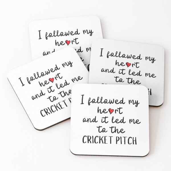 Item preview, I followed my heart and it led me to the cricket pitch designed and sold by TheGreenGoat.