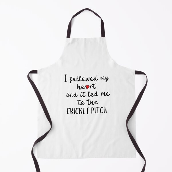 Item preview, I followed my heart and it led me to the cricket pitch designed and sold by TheGreenGoat.