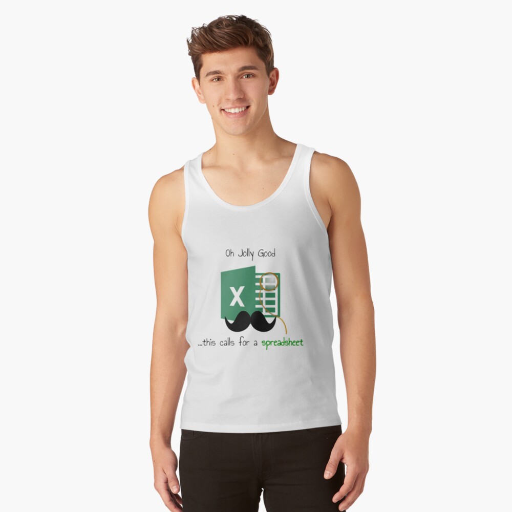 Item preview, Tank Top designed and sold by AnalystCave.