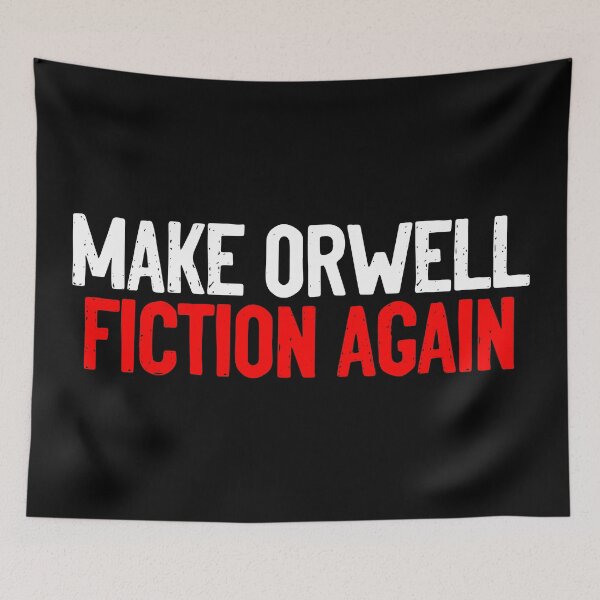 Item preview, Make Orwell Fiction Again Covid19 designed and sold by Sour Soul.