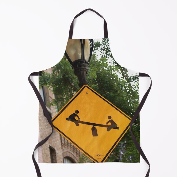 Item preview, Kids at play. See saw. Teeter totter. Street sign. designed and sold by picturedlcphoto.
