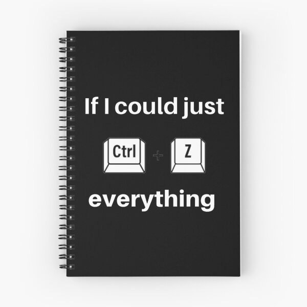 Item preview, If I could just Ctrl+z everything  designed and sold by L1 Creations.