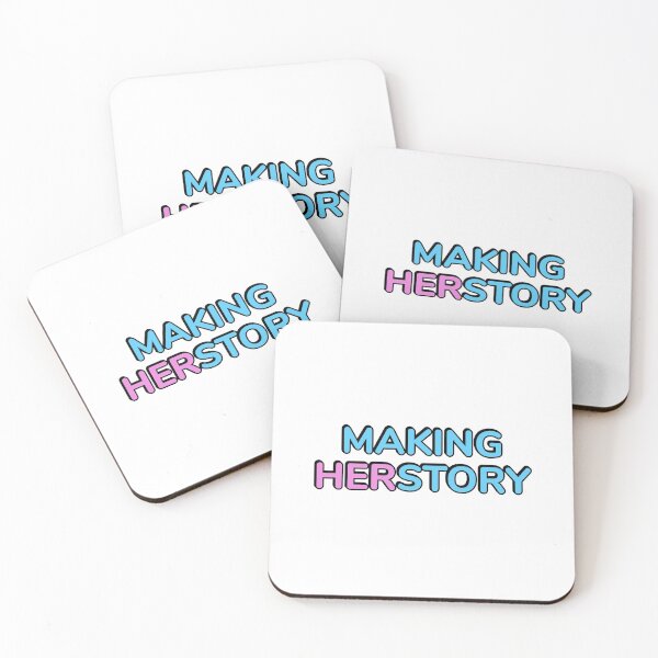 Item preview, Making Herstory feminist slogan designed and sold by Inspirationmotivation.