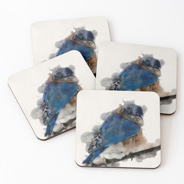Item preview, Brushed Watercolor bird designed and sold by amazimals.