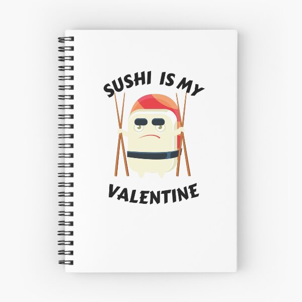 Item preview, sushi is my valentine designed and sold by JaMatt1983.