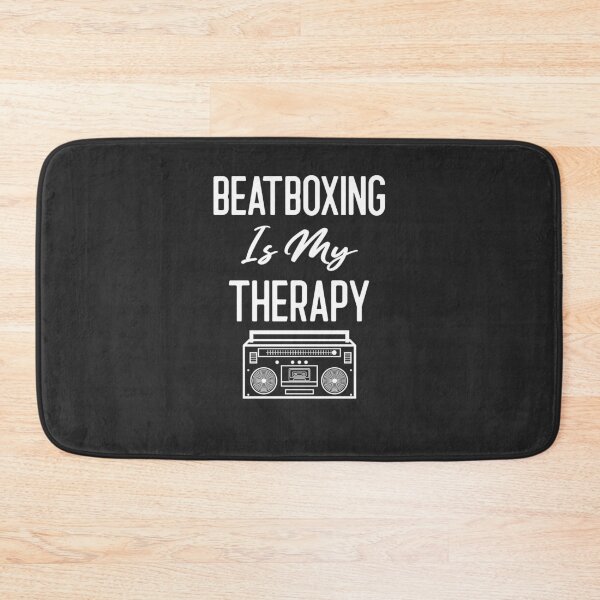 Item preview, Beatboxing Is My Therapy - Funny Hip Hop Gift designed and sold by EricJP.