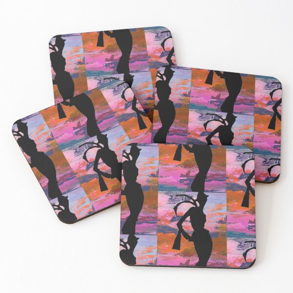 Item preview, Enigmatic Female Silhouette Against A Sun Kissed Background designed and sold by Kevin Power.