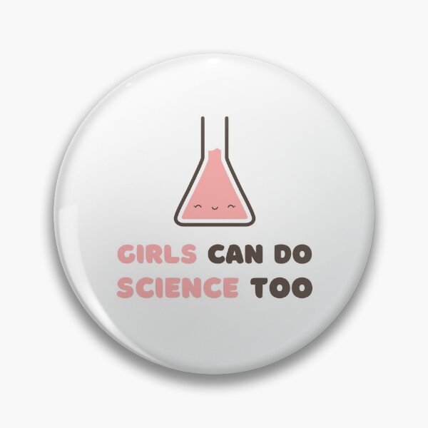 Item preview, Girls can do science too designed and sold by windcolors.