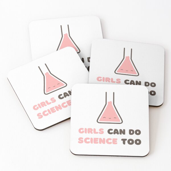 Item preview, Girls can do science too designed and sold by windcolors.