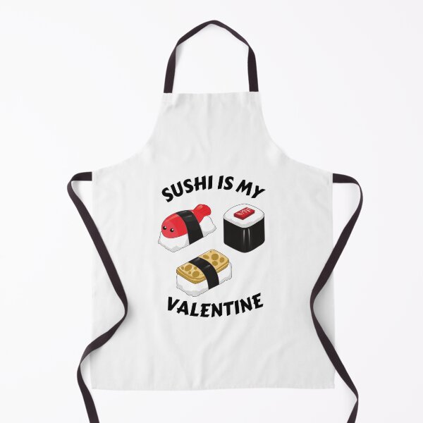 Item preview, sushi is my valentine designed and sold by JaMatt1983.