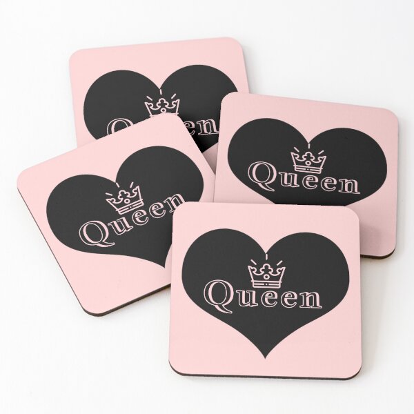 Item preview, Black heart queen designed and sold by BeatnikBuddha.