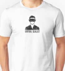 Virtual Realist - Black Dirty Slim Fit T-Shirt