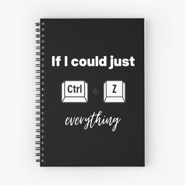 Item preview,  If I could just Ctrl+z everything  designed and sold by L1 Creations.