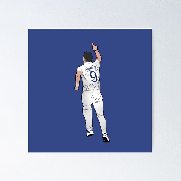 Vista previa del artículo con la obra «James Anderson», diseñado y vendido por HitFor6.