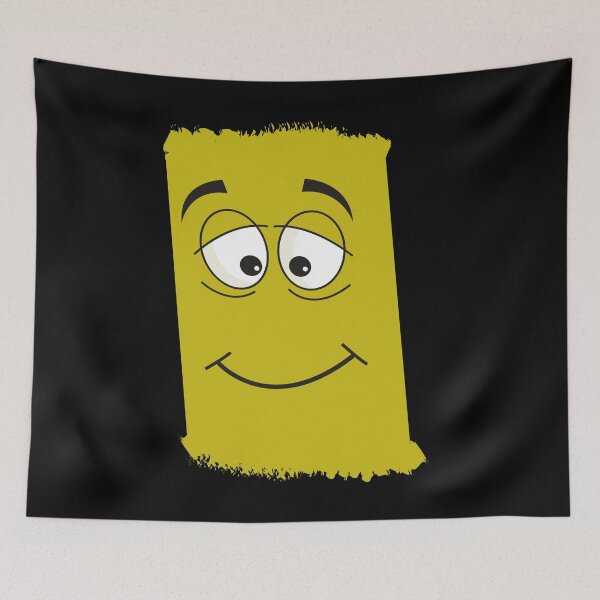 Item preview, Funny gentle yellow face designed and sold by YAHIA-14.