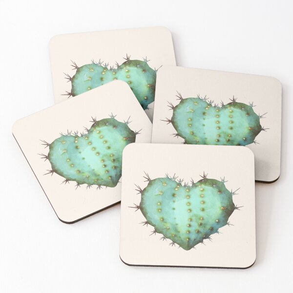 Item preview, Cactus illustration, floral watercolor, cool succulent plant drawing designed and sold by Collagedream.