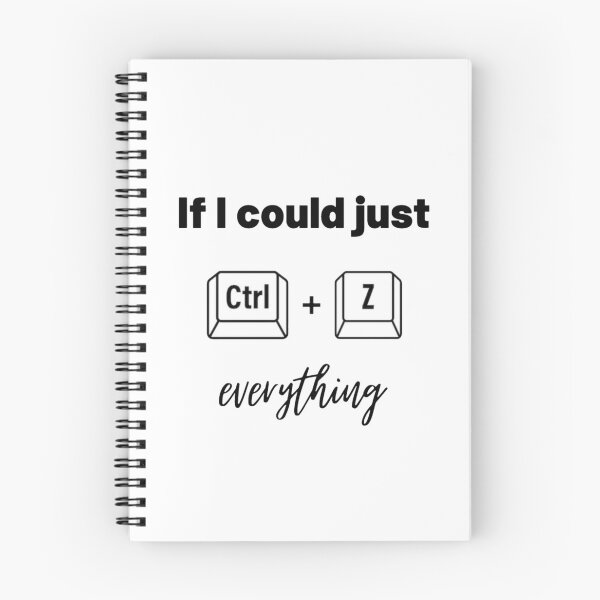 Item preview,  If I could just Ctrl+z everything  designed and sold by L1 Creations.