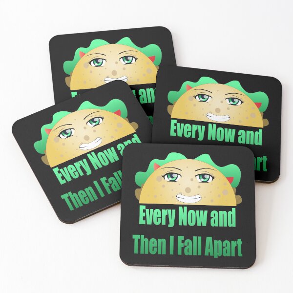 Item preview, Every Now and Then I Fall Apart Taco Design designed and sold by Paula Helit.