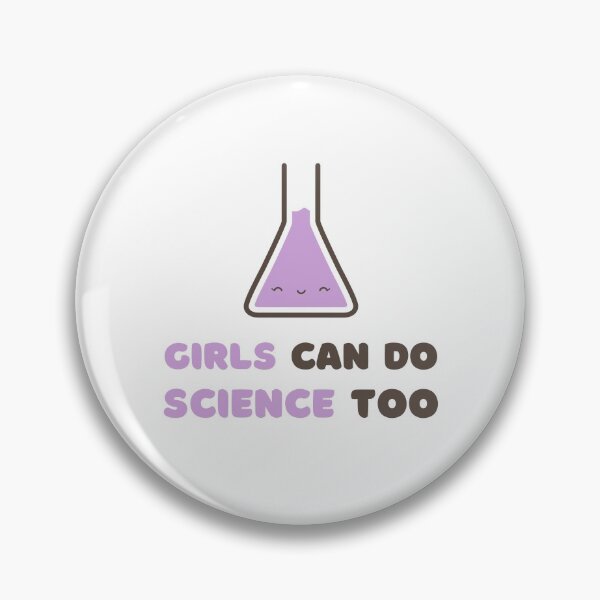Item preview, Girls can do science too designed and sold by windcolors.