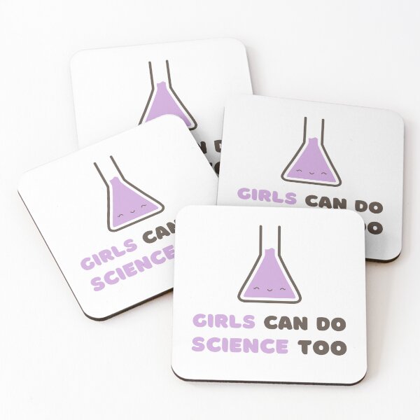 Item preview, Girls can do science too designed and sold by windcolors.