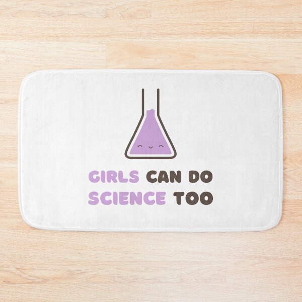 Item preview, Girls can do science too designed and sold by windcolors.