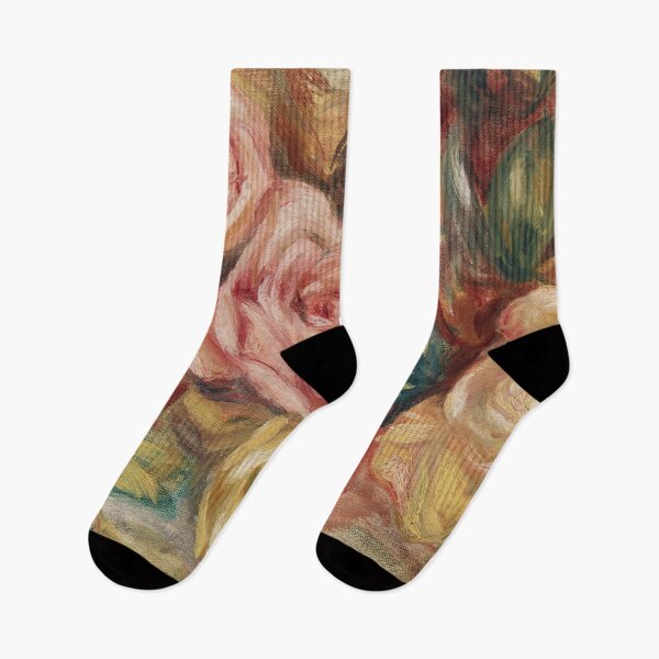 Item preview, Roses by Pierre-Auguste Renoir - Flowers Painting Romantic designed and sold by Bebichic.
