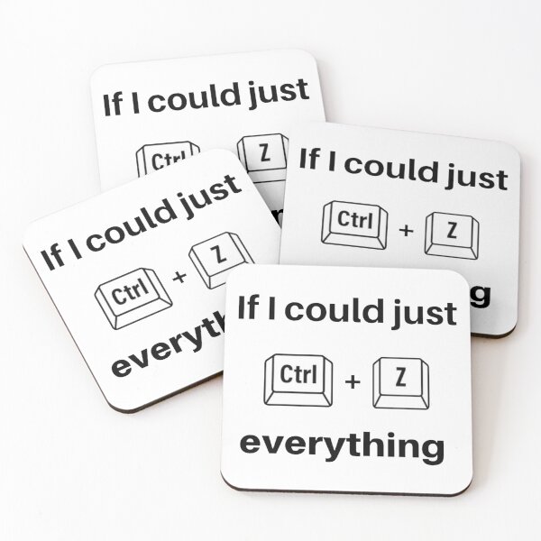Item preview,  If I could just Ctrl+z everything  designed and sold by L1 Creations.
