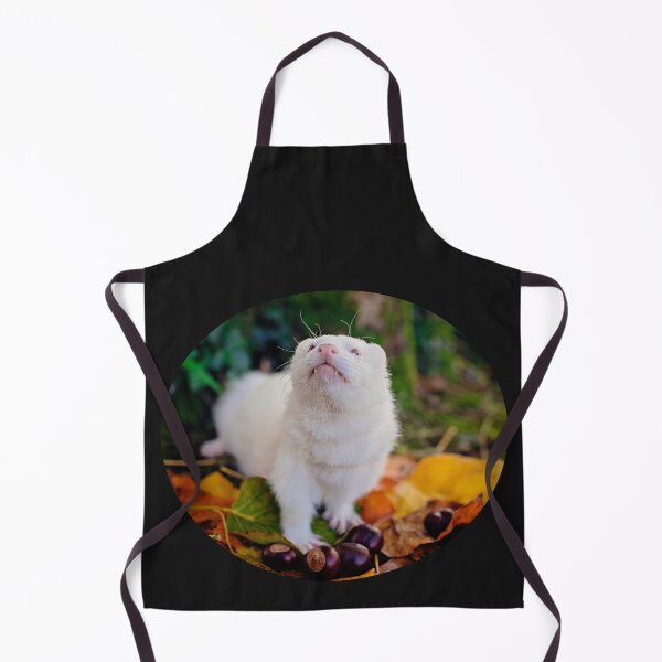 Item preview, Albino Ferret Migaloo Autumn designed and sold by PurpleBluesPets.