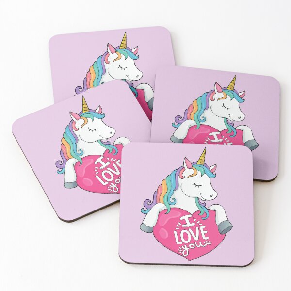 Item preview, I Love You Unicorn designed and sold by LilWildflowers.