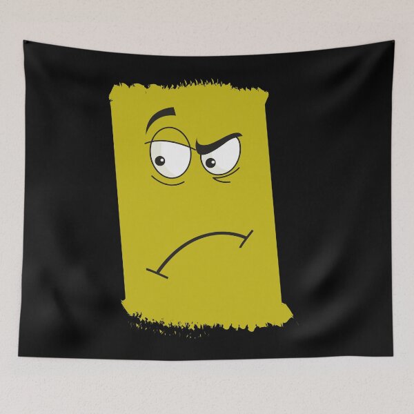 Item preview, Funny Angry yellow face designed and sold by YAHIA-14.