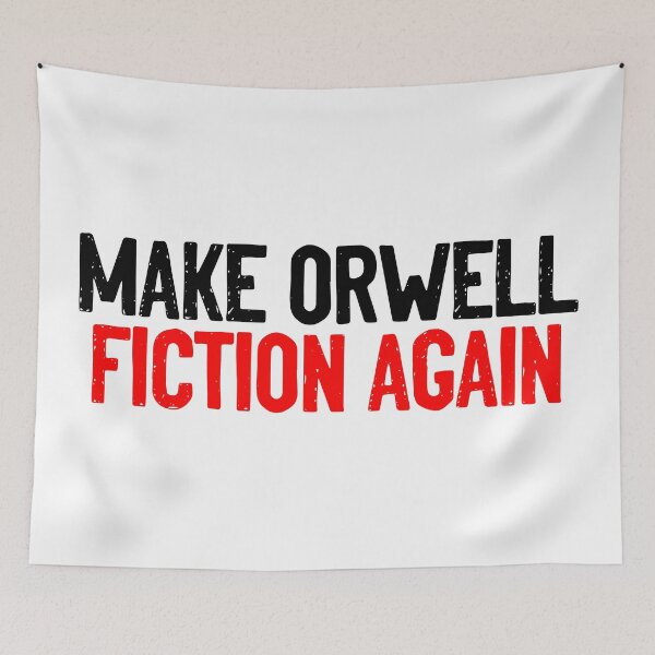 Item preview, Make Orwell Fiction Again Coronavirus designed and sold by Sour Soul.