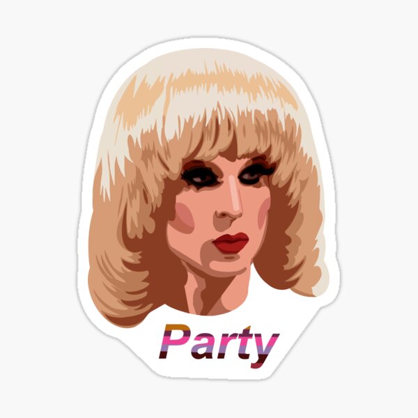 Katya Party Sticker