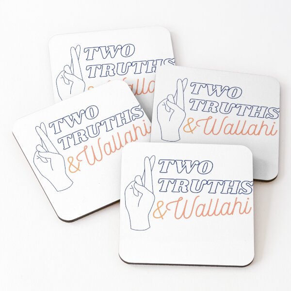 Item preview, Two Truths & Wallahi designed and sold by AnNisaArt.