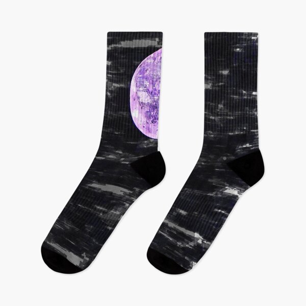 Item preview, Purple Moon Night Sky. For Moon Lovers. Bright Moon Collection designed and sold by ColortrixArt.