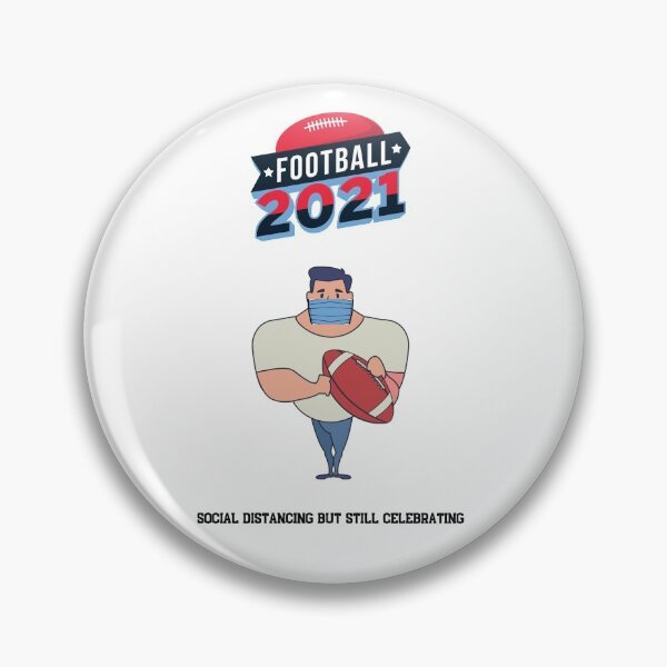 Item preview, Social Distance American football Superbowl 2021 designed and sold by Gotafeeling.
