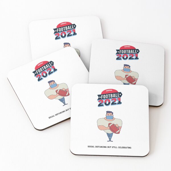 Item preview, Social Distance American football Superbowl 2021 designed and sold by Gotafeeling.