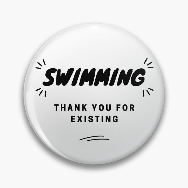 Artikelvorschau, Schwimmen: Danke fürs Bestehen. entworfen und verkauft von TheGreenGoat.