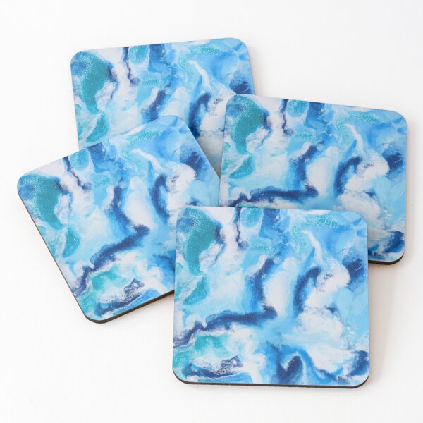 Item preview, Blue Ocean Marble Waves designed and sold by RossWilson12.